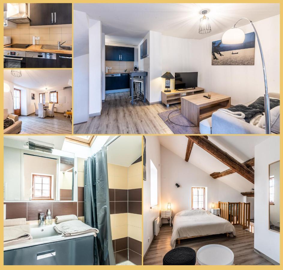 Maison En Duplex I Yvoire I Lac Leman I Medievale Exteriör bild