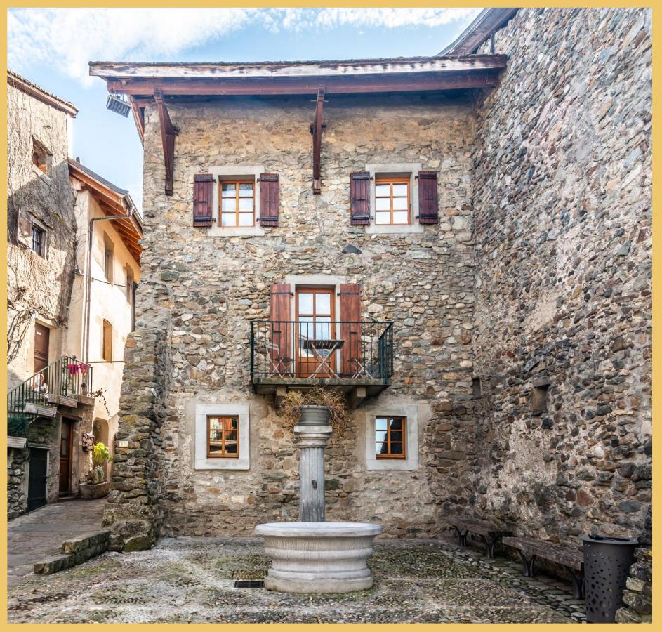 Maison En Duplex I Yvoire I Lac Leman I Medievale Exteriör bild